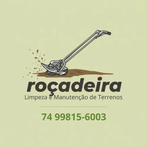 Limpeza e manutenção de terrenos.