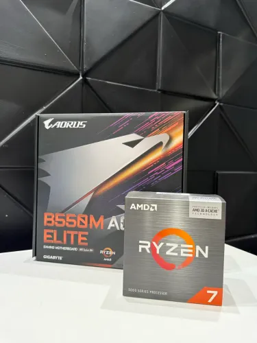 Kit Upgrade Ryzen 7 5700x + B550 Aorus elite