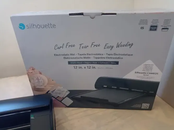 Maquina Silhouette + Base Eletrostática