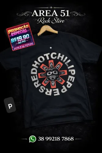 Camisa banda Rock tam P últimas unidades