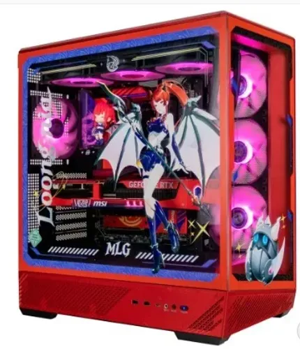 Computador Gamer MSI MLG II, AMD Ryzen 9 9900X3D, GeForce RTX 5070 Ti 16GB, 64GB DDR5