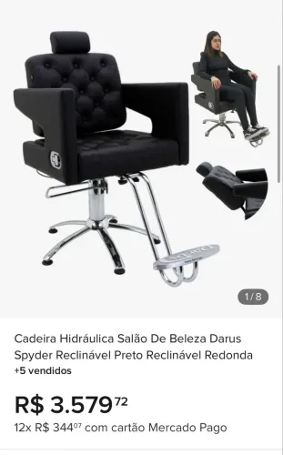 Cadeira hidráulica Darus