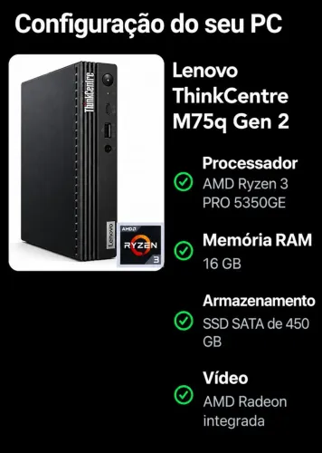 VENDO PC MINI LENOVO