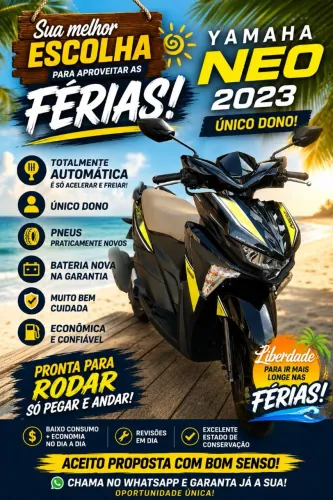 Yamaha Neo 2023 - Oportunidade!