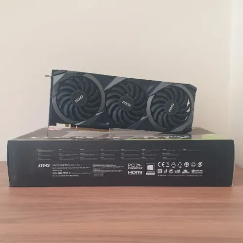 PLACA DE VIDEO RTX 3070TI MSI VENTUS 3X OC 8GB GDDR6X 256BITS SEMI NOVA!