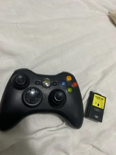 controle Xbox 360 bateria recarregável