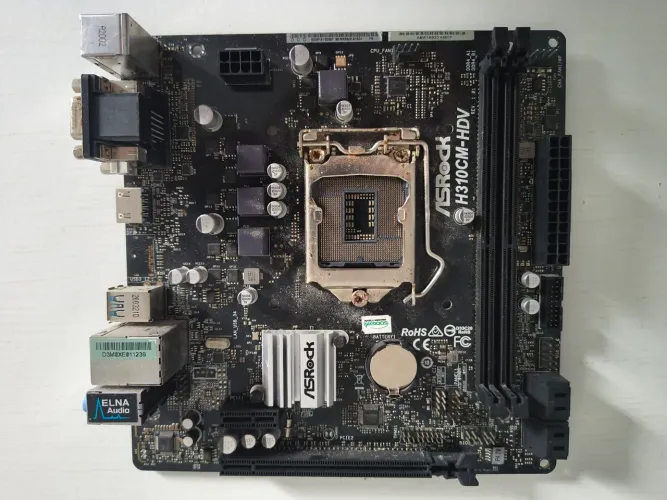 Placa-mãe ASRock Intel 1151 H310CM-HDV 2666mhz