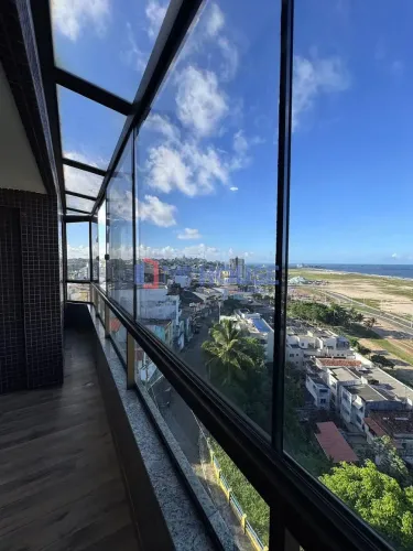Apartamento cobertura com vista 180° no outeiro de São Sebastião, prox do centro historico