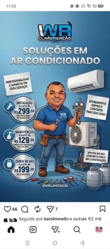 Serviços em Ar Condicionado