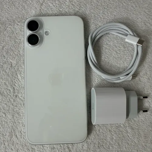 IPhone 16 Plus branco 128 garantia até 12/26