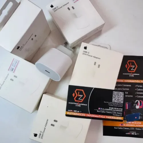 Fonte 20W - Tomada para Cabo USB-C
