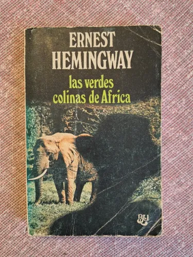 Livro: Las verdes colinas de Africa