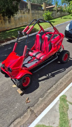 Mini buggy FOX DESERT com mecânica de Kart >13HP disco kart e freio automotivo