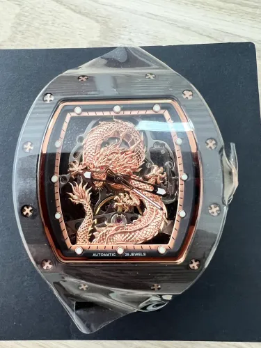 Relógio Estilo Richard Mille Automático 