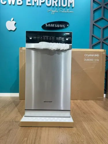 Lava Louças Brastemp 10 Serviços Inox com Ciclo Pesado 127V novo