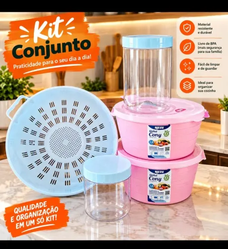Kit cozinha 35 reais