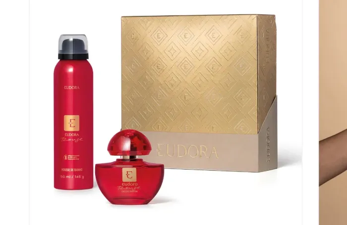 Kit perfume e mousse de banho