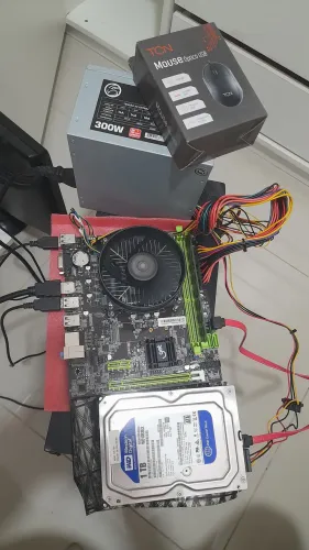 Computador I5 2400 + Fonte + Roteador zero+ Monitor