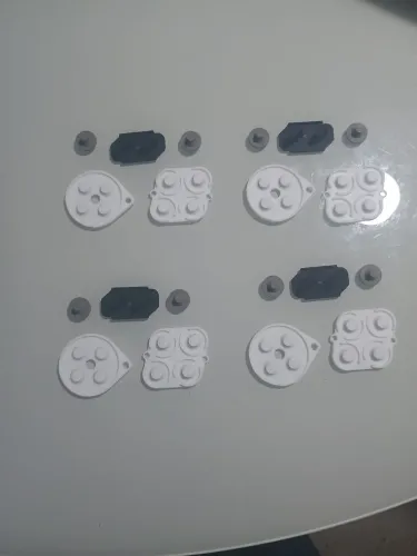 ( 4 Kits )de borracha de reposição - Controle Super Nintendo