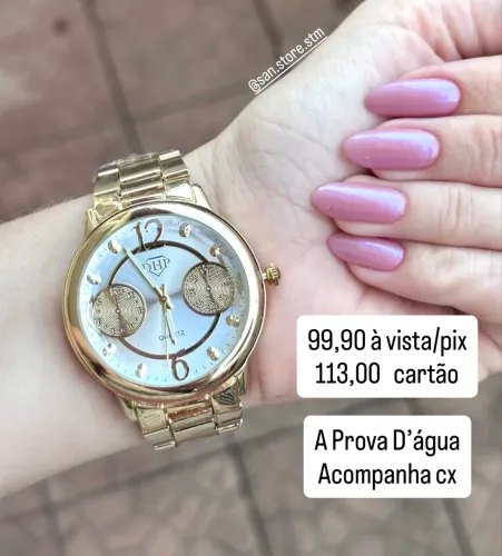 Relógio Feminino a Prova Dagua