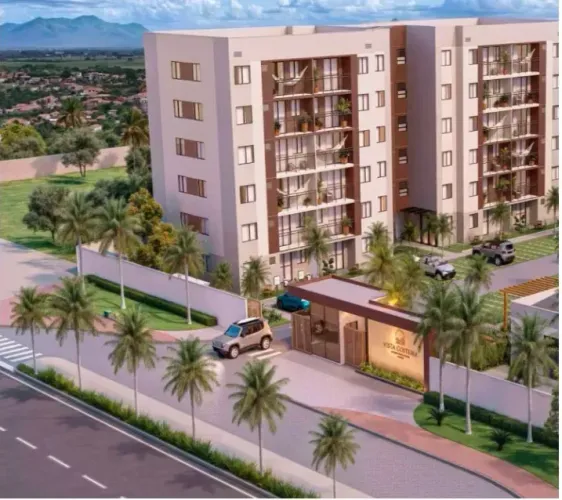 Condominio Clube - Apartamento com 48 metros quadrados com 2 quartos em Cumbuco