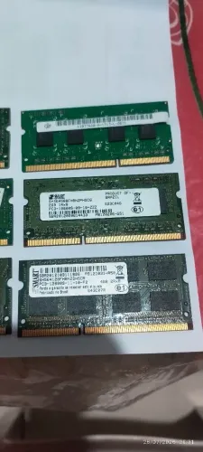 Vende memória RAM ddr3 e DDR2