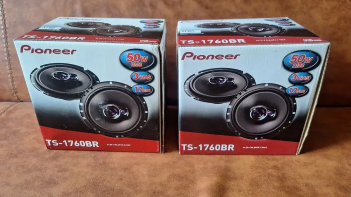 02 pares de triaxial PIONEER 6 pol 50W  (LER ANUNCIO)