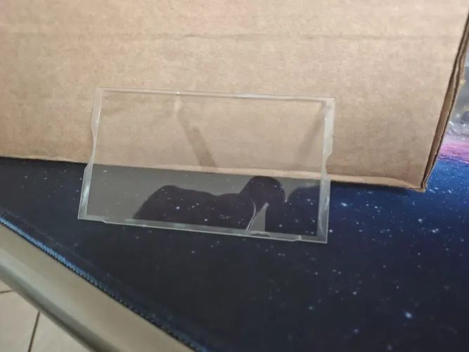 Visor de vidro compatível com PSP 2000 e 3000