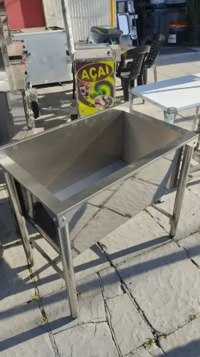 Tanque de inox 1000x600mm