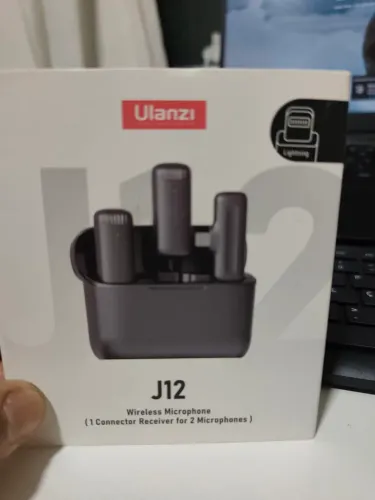 Microfone lapela Ulanzi J12