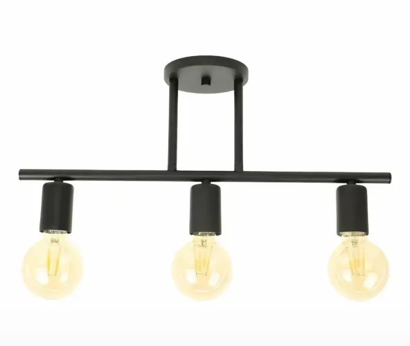 Luminaria spot 3 lampadas industrial