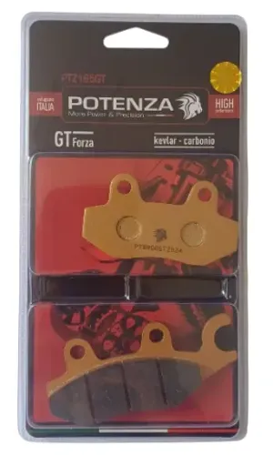 Pastilha Freio Potenza PTZ165GT - Fazer 250 / CB 300 / Ninja 300 / Twister
