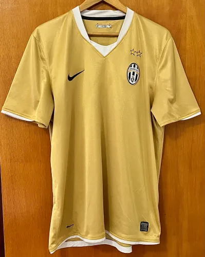 Camisa Juventus Nike Original 2008/09 Away Dourada Del Piero Tam G