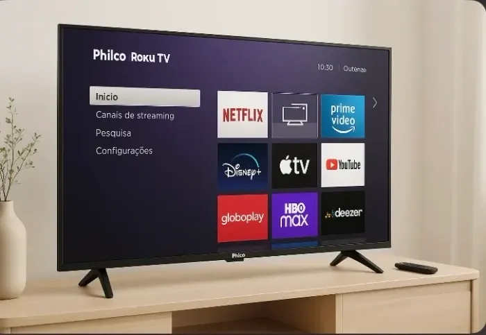 Televisão androide 