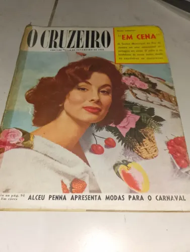 Revista O Cruzeiro.ano 1956(raríssima).