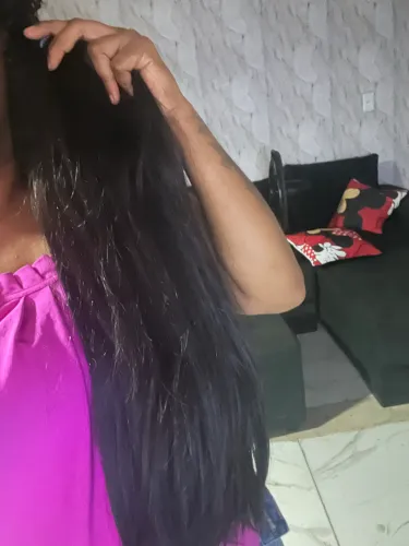 Cabelo humano 60 centímetros 211 gramas 