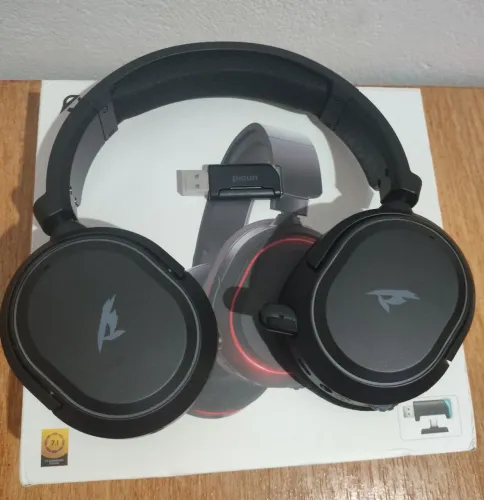 Headset gamer Picun G2 preto Novo