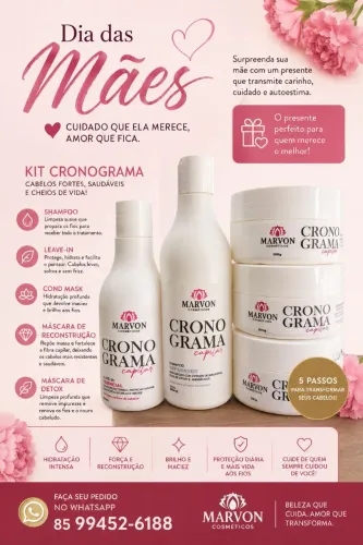 Kit Cronograma Capilar 