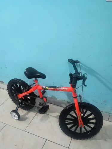 Bicicleta aro 16 do dino bem nova