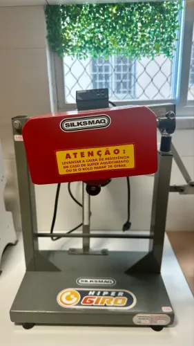 Máquina de Personalização Transfer Silksmaq + Insumos  Hiper Giro - Multifuncional