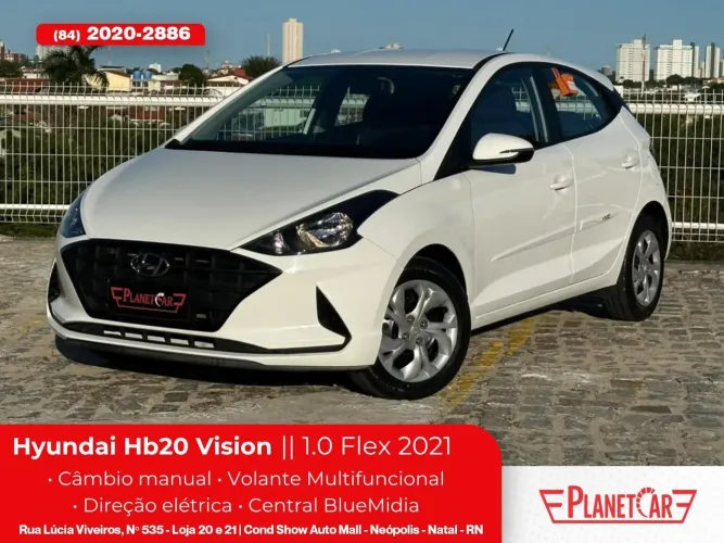 Hyundai HB20 Vision 1.0 Flex 12V MEC 2021