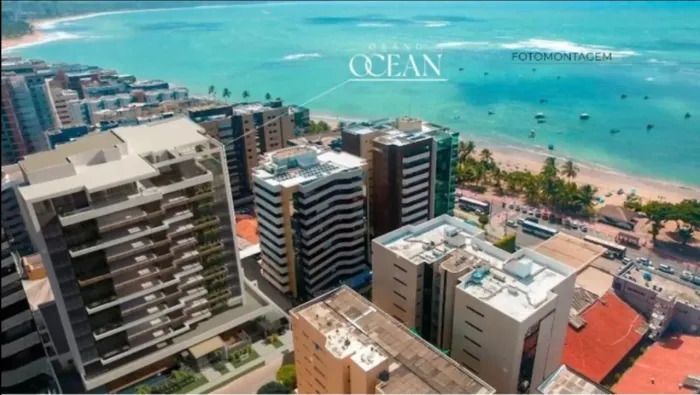 Edifício Grand Ocean - Luxo 3 suítes à venda na Ponta Verde Maceió -AL