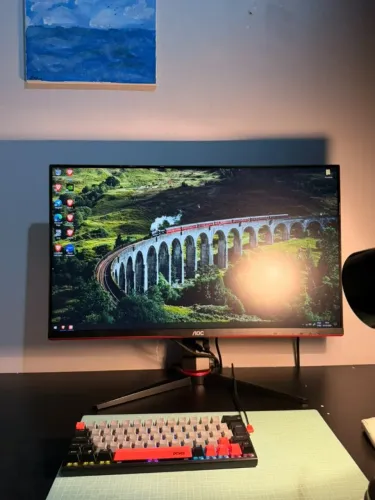 PC Gamer Xeon + GTX 1650 + Monitor 27" 144Hz AOC Hero