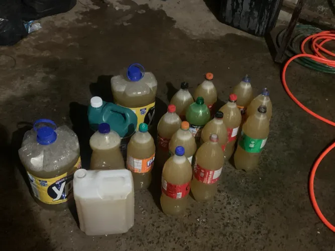 Vendo sabão soda líquido 10 reais