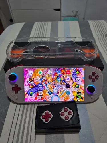Console Mangmi Pocket Max 64gb + Módulo de Botões Mecânicos