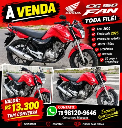 Moto CG 160 Fan 