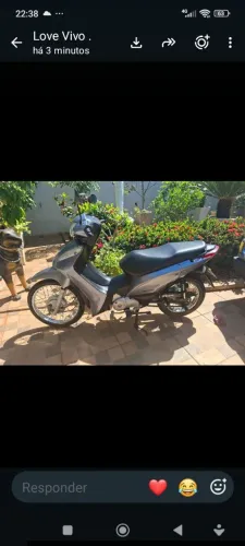 Bis 125 Flexone partida eletrica com manual chave reserva
