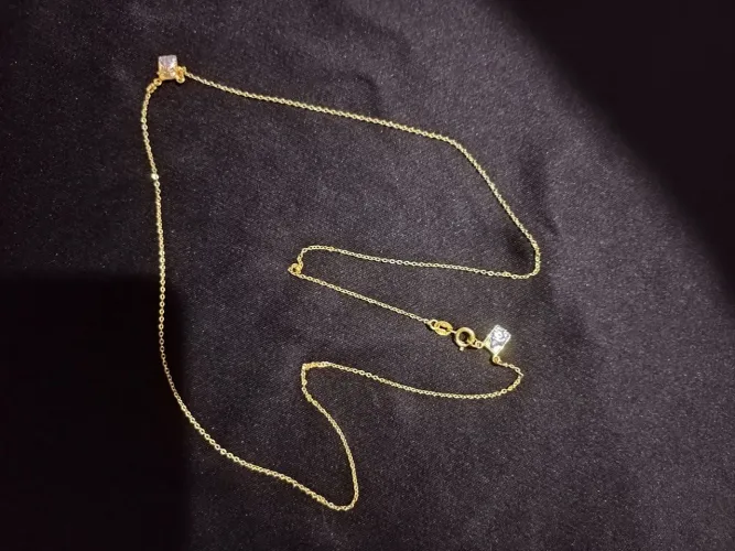 Cordão banhado a ouro 18k