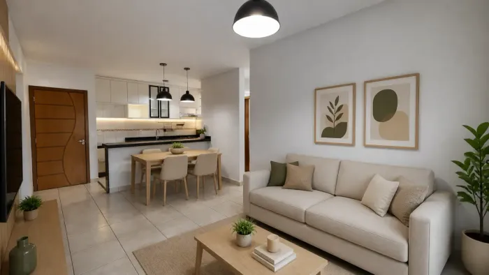 Apartamento 2 quartos com suíte à venda no Residencial EuroVille, Chácaras Alto da Glória