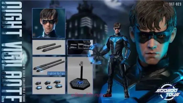 Asa Noturna, Soosootoys Night Vigilante action figure 1/6